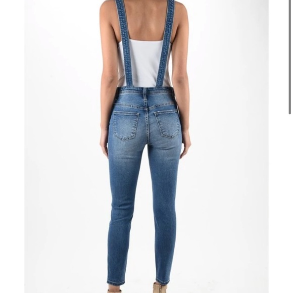 ❌SOLD❌
 Won't Let You Go Denim Overalls - Picture 2 of 14